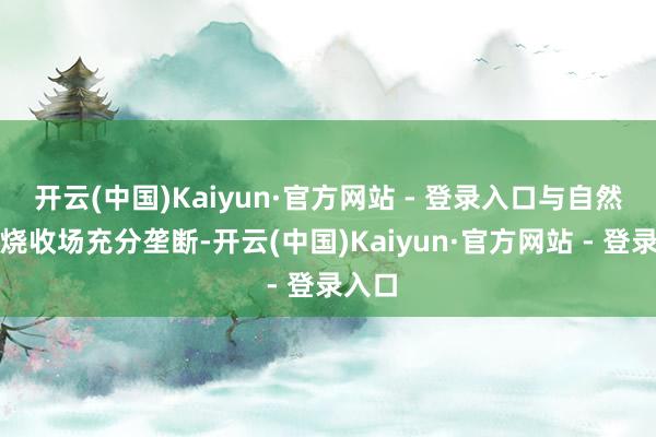 开云(中国)Kaiyun·官方网站 - 登录入口与自然气掺烧收场充分垄断-开云(中国)Kaiyun·官方网站 - 登录入口