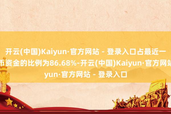 开云(中国)Kaiyun·官方网站 - 登录入口占最近一期经审计货币资金的比例为86.68%-开云(中国)Kaiyun·官方网站 - 登录入口